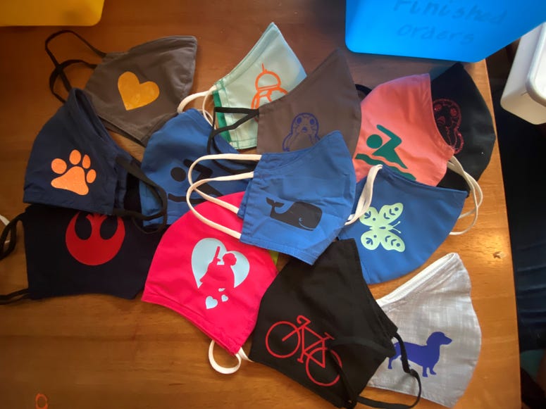 Mundelein Sisters Mask Making