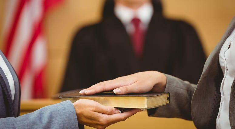 Oath Of Office Illustration
