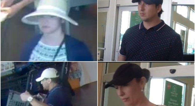 Four suspected in a series of Palos Park vehicle burglaries and credit card frauds Four suspected in a series of Palos Park vehicle burglaries and credit card frauds