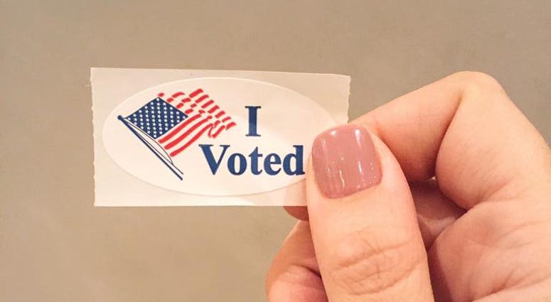 I Voted Today Sticker