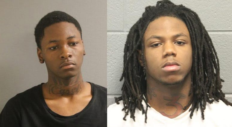 Jason Dortch (left) and Davontae Jones