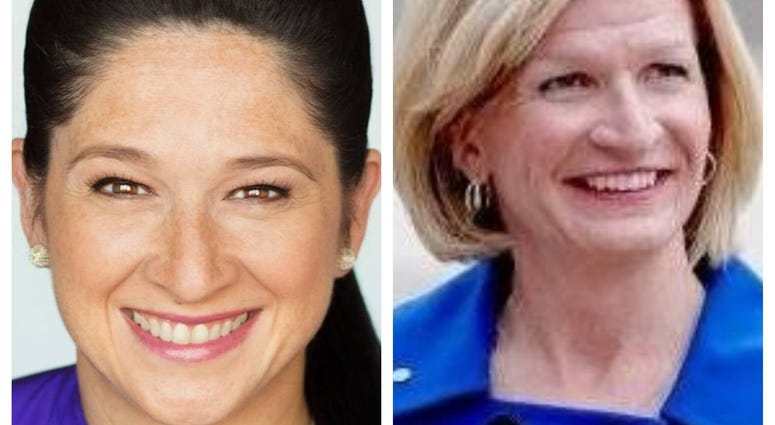 Susana Mendoza and Darlene Senger