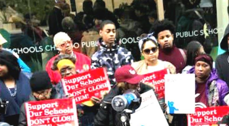 CPS Englewood Schools Protest