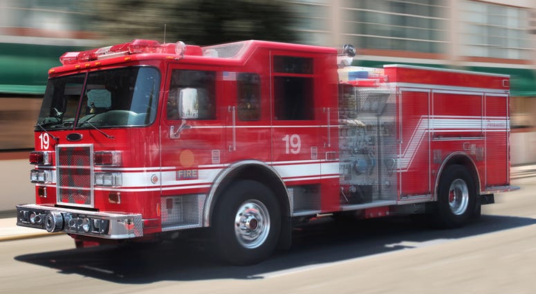 Fire Engine Fire Engine In Motion