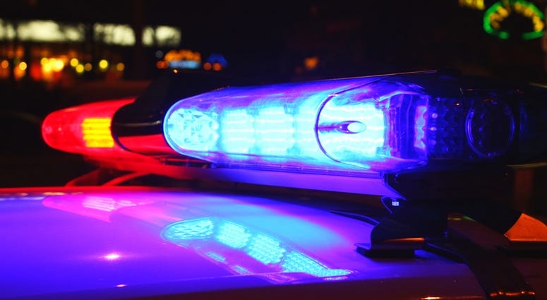 Police Lights Night Police Lights Night