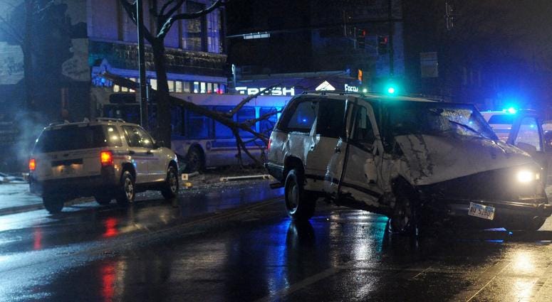 A CTA bus was involved in a crash Wednesday morning in the Englewood neighborhood on the South Side.