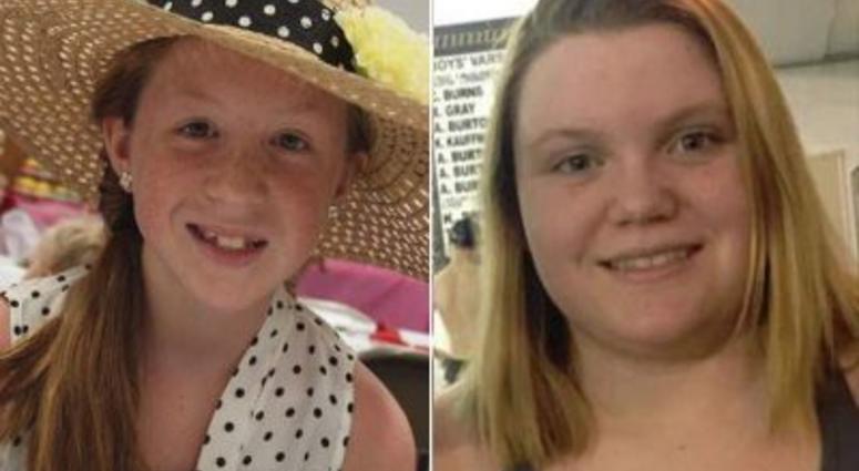 Abigail Williams (left) and Liberty German (right)
