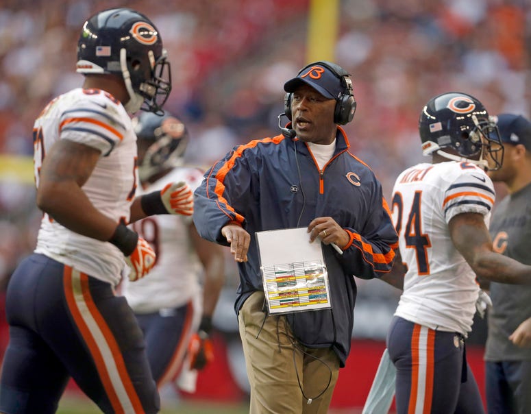 Seven NFL coaches were fired Monday, December 31, 2012, including Chicago Bears head coach Lovie Smith