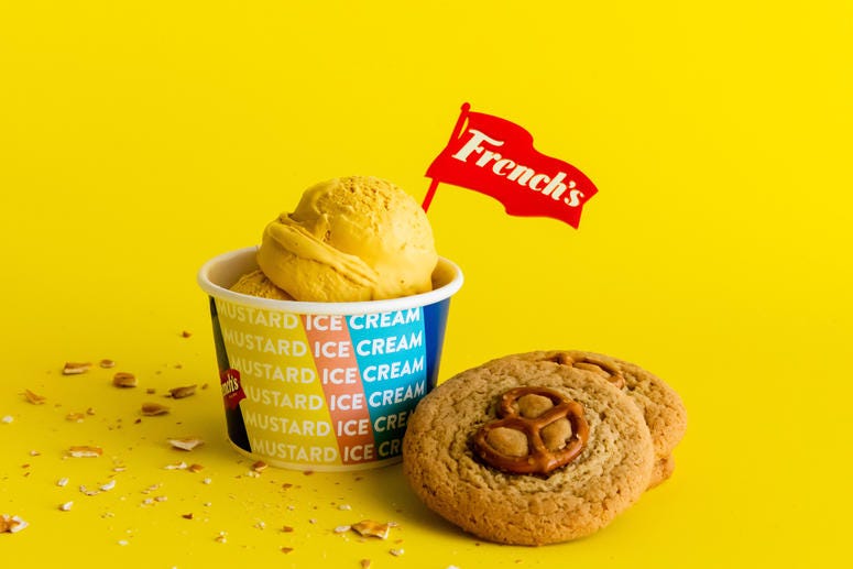French's Mustard Ice Cream French's Mustard Ice Cream