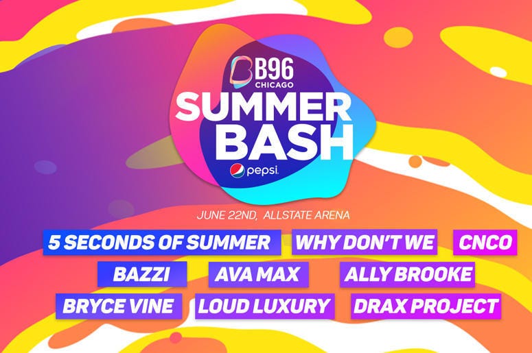 B96 Pepsi Summer Bash 2019 B96 Pepsi Summer Bash 2019