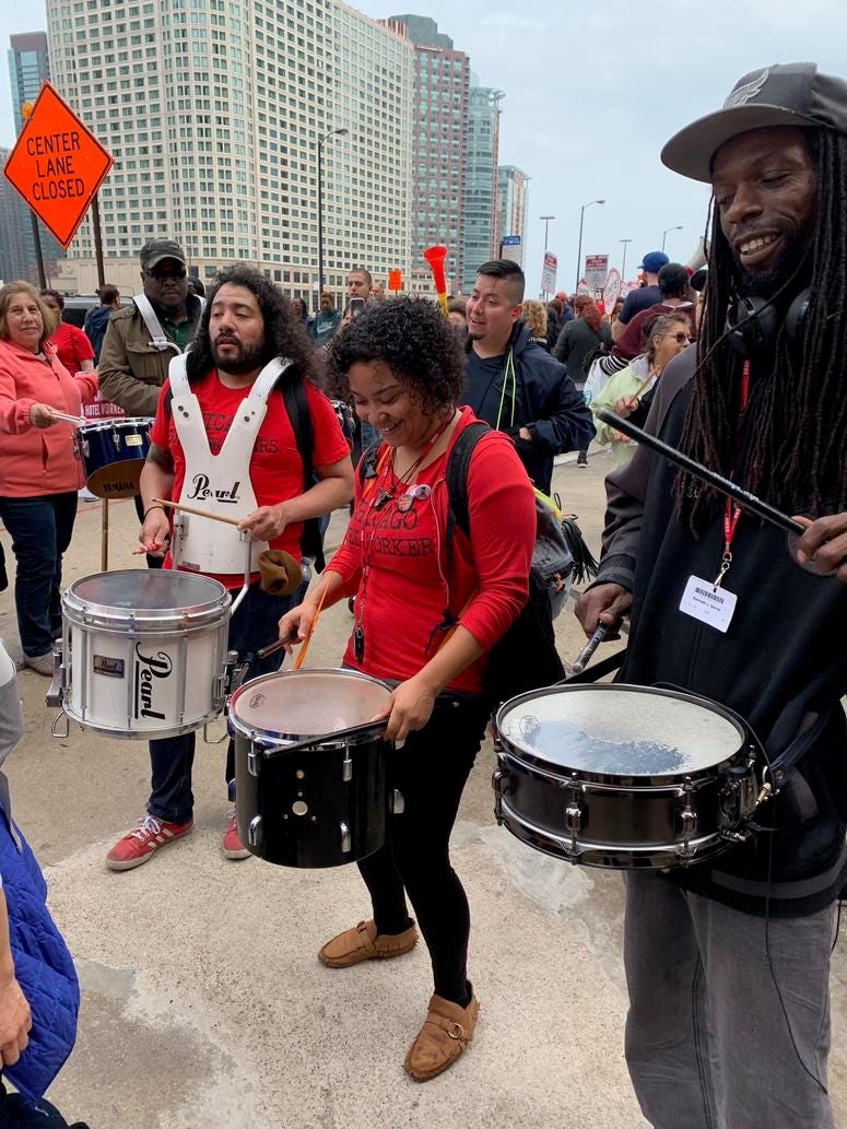 Hotel Workers Call On Hyatt To End Strike