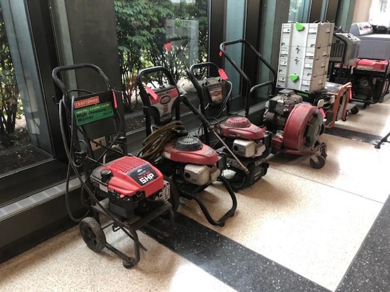 The 10th District police station on Chicago’s West side is hosting a show-and-tell, hoping to get tools taken in burglaries back to their owners.