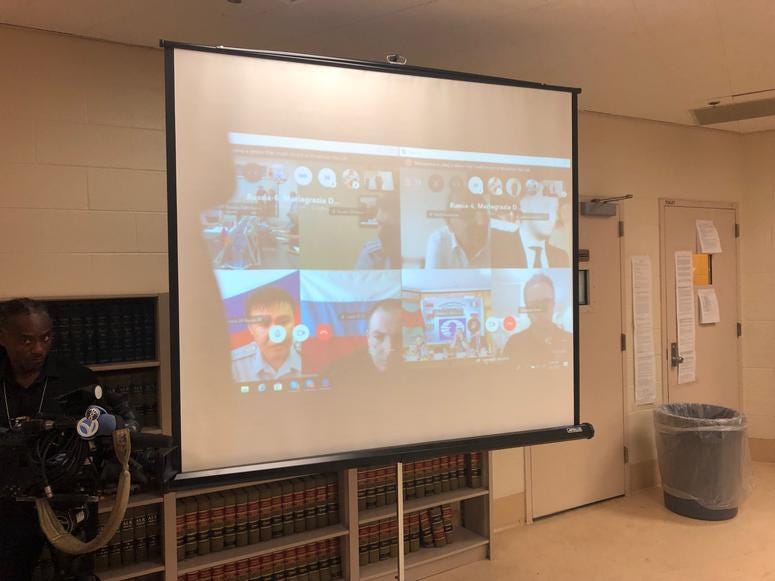 A two-day online chess tournament, a first-of-its-kind, has Cook County Jail detainees playing inmates in prisons in six other countries. A two-day online chess tournament, a first-of-its-kind, has Cook County Jail detainees playing inmates in prisons in six other countries.