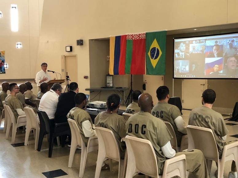 A two-day online chess tournament, a first-of-its-kind, has Cook County Jail detainees playing inmates in prisons in six other countries. A two-day online chess tournament, a first-of-its-kind, has Cook County Jail detainees playing inmates in prisons in six other countries.