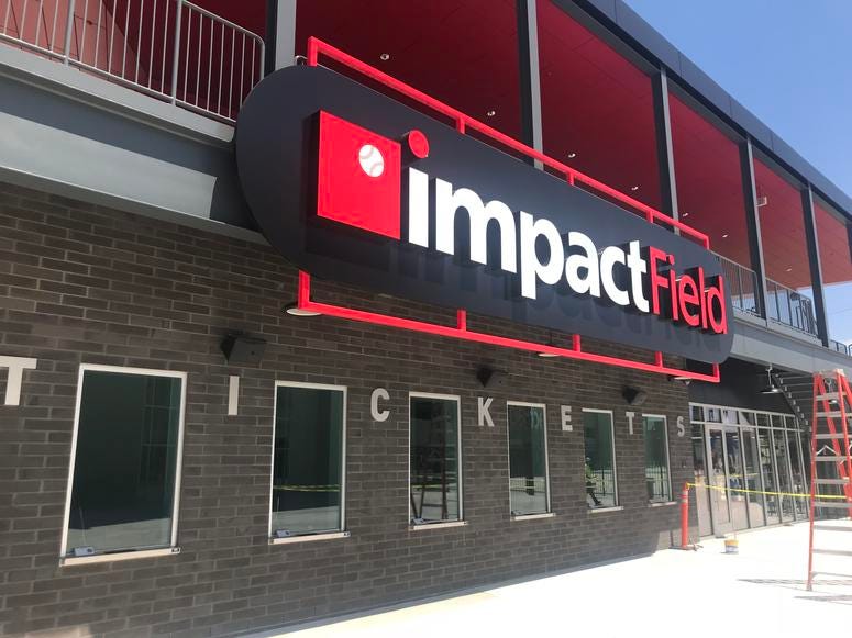 Impact Field Ticket Booth