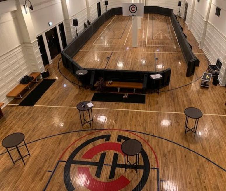 Roller Rink at Chicago Athletic Association Hotel
