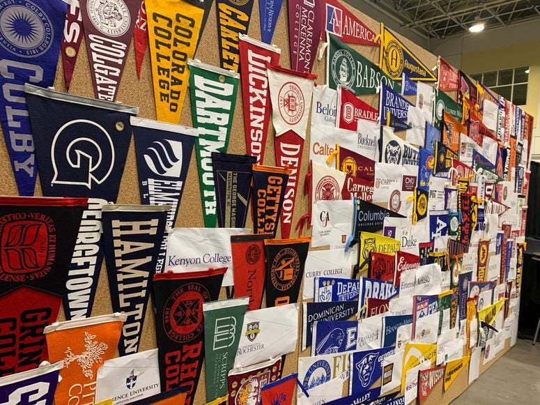 Hundreds of Chicago high school students were accepted to college on the spot Tuesday at Navy Pier. Hundreds of Chicago high school students were accepted to college on the spot Tuesday at Navy Pier.