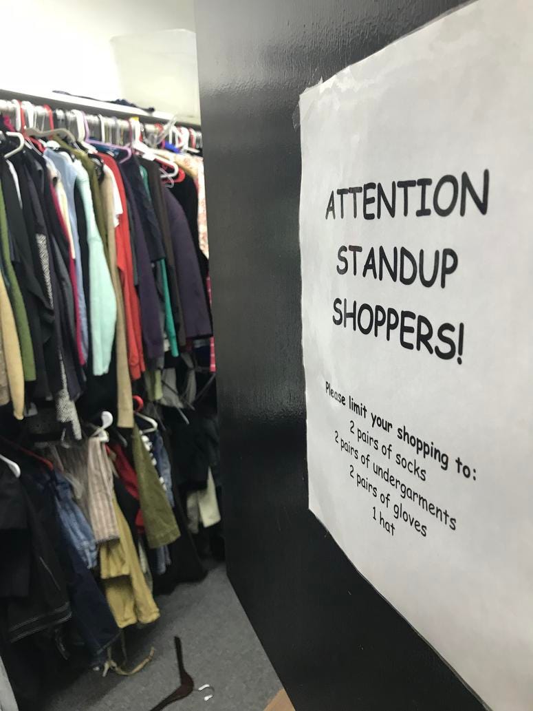 The StandUp For Kids shelter in Lakeview offers food, shelter and a place to pick up clothes