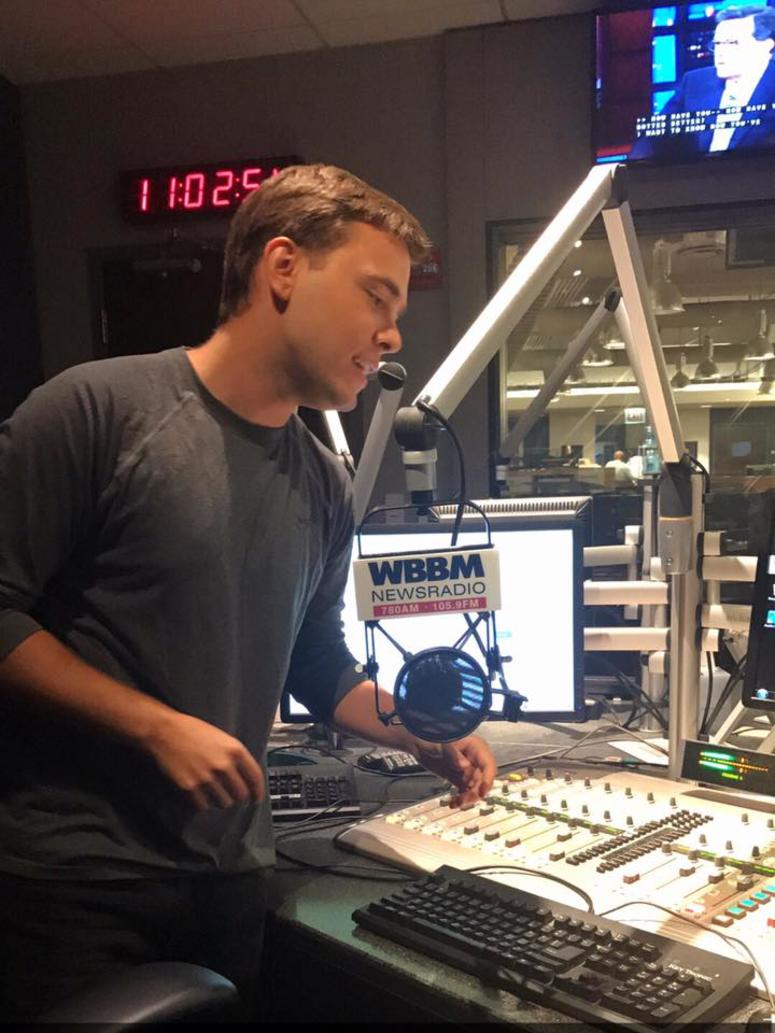Kevin Jackman, WBBM Newsradio studios