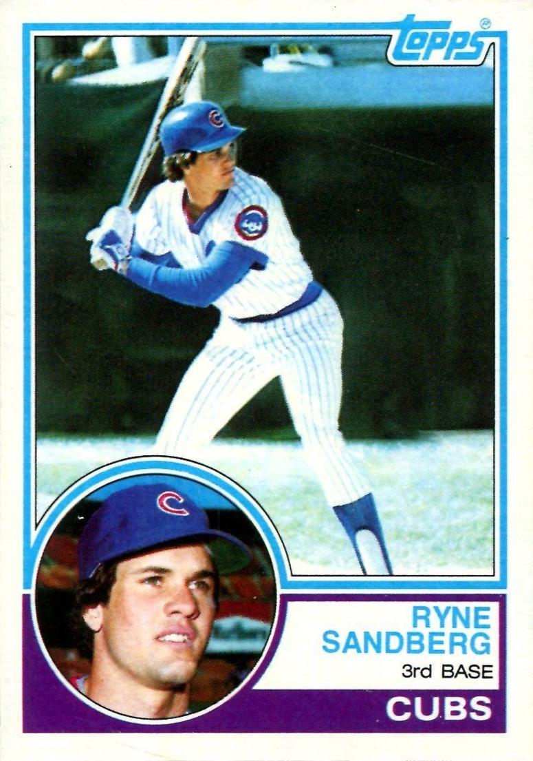 Cubs SB: Ryne Sandberg, 1983 Topps