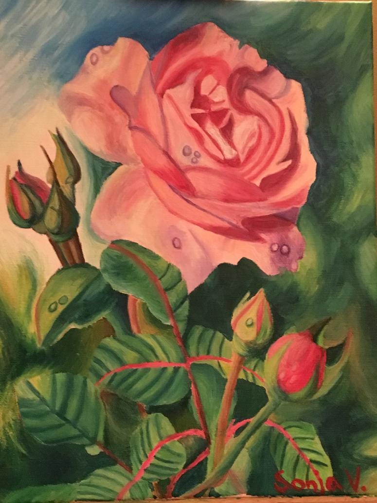 Newsmaker Making A Difference: Sonja Vukajlovic Painting Example Newsmaker Making A Difference: Sonja Vukajlovic Painting Example