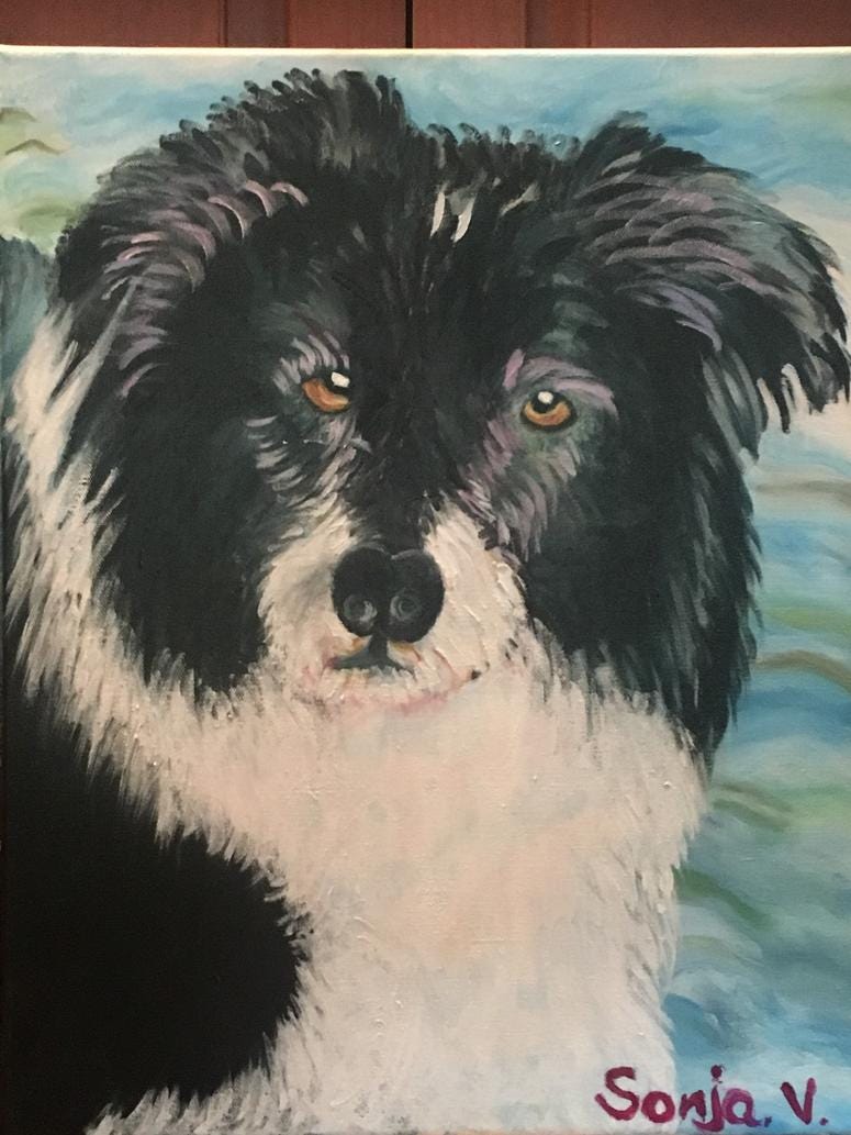 Newsmaker Making A Difference: Sonja Vukajlovic Painting Example Newsmaker Making A Difference: Sonja Vukajlovic Painting Example