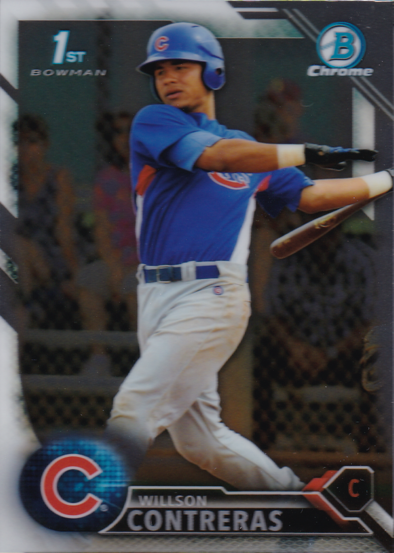 Willson Contreras Baseball Card from Topps Willson Contreras Baseball Card from Topps