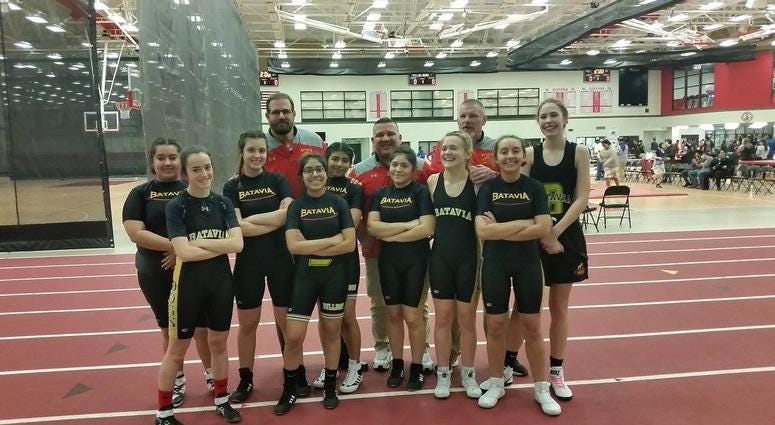 Batavia High School girls’ wrestling team