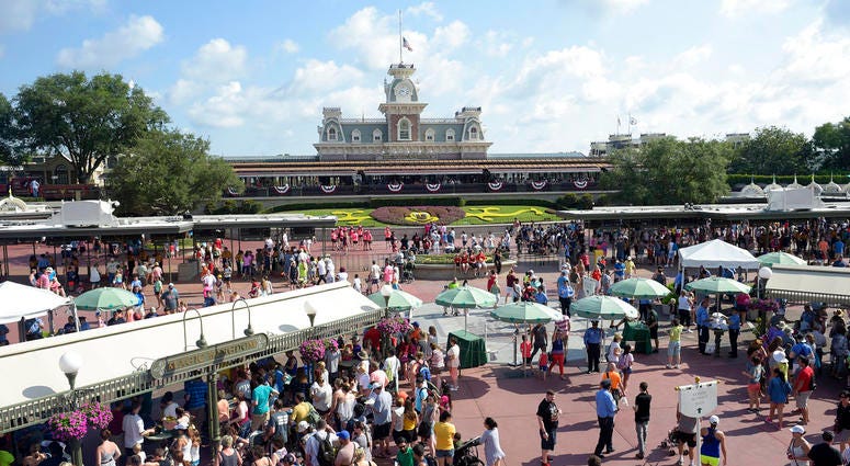 Disney's Magic Kingdom theme park in Lake Buena Vista, Fla.