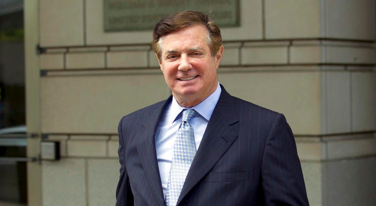 Paul Manafort, President Donald Trump's former campaign chairman, leaves the Federal District Court after a hearing in Washington. Paul Manafort, President Donald Trump's former campaign chairman, leaves the Federal District Court after a hearing in Washington.