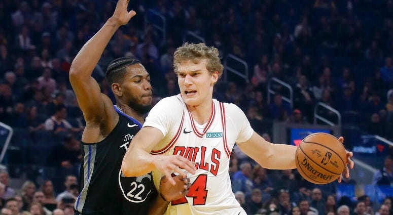 Chicago Bulls forward Lauri Markkanen