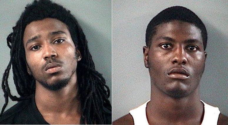 Marcell Blanchard (left) and Willie Saffold