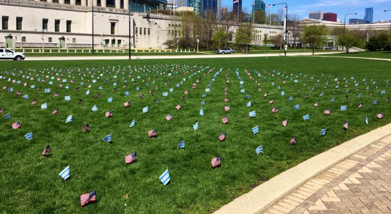 A 24-hour vigil is underway along Chicago's lakefront to honor the city's fallen police officers. A 24-hour vigil is underway along Chicago's lakefront to honor the city's fallen police officers.
