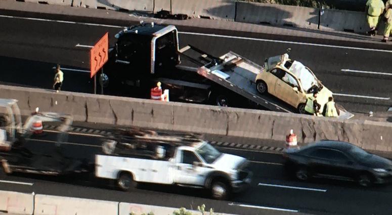 Lanes are blocked on I-55 in southwest suburban Romeoville as police investigate a fatal crash, police said. Lanes are blocked on I-55 in southwest suburban Romeoville as police investigate a fatal crash, police said.