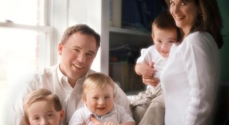 Bob and Sonya Evanosky and their three sons: John and Christopher, who are identical twins, and Jack, who is 26 months younger. All three boys were diagnosed with a fatal genetic disease known as metachromatic leukodystrophy (MLD) in early 2005