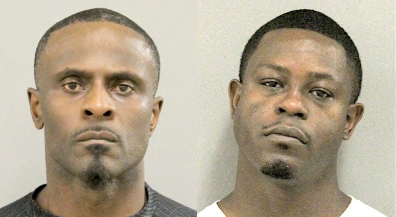 Terrance Morris, 43 (left) and Devorah Clark, 39