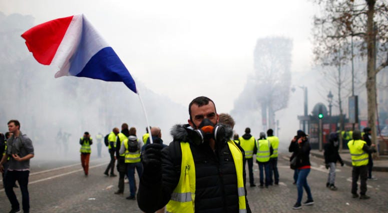 France yellow vest demonstrations France yellow vest demonstrations