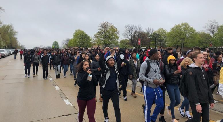Homewood-Flossmoor Students Protest Over Black Face Social Media Posts Homewood-Flossmoor Students Protest Over Black Face Social Media Posts