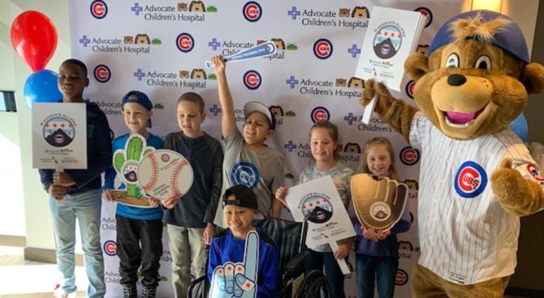 Cubs to Surprise Advocate Children’s Hospital Patients with Invitation to Report to Spring Training