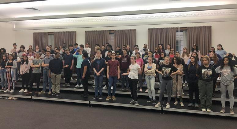 More than 5,000 students from across Chicago will be performing with the cast of Hamilton at a free Millennium Park concert More than 5,000 students from across Chicago will be performing with the cast of Hamilton at a free Millennium Park concert