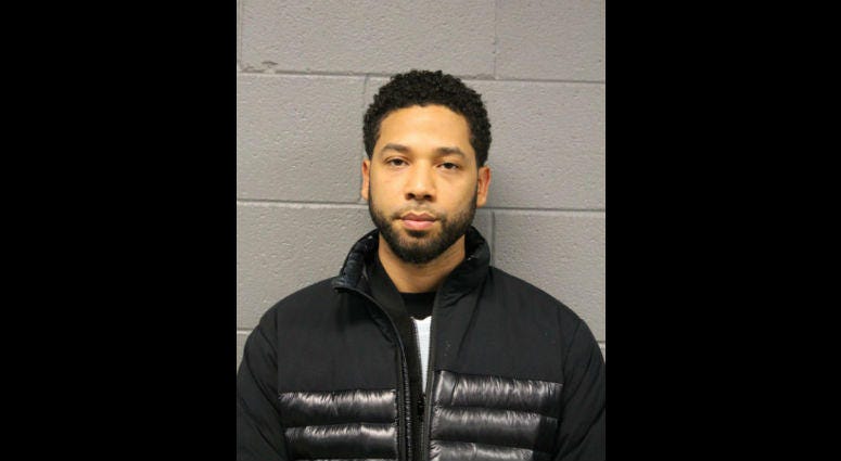 Jussie Smollett, CPD mug shot