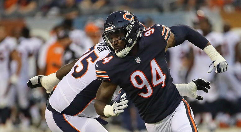 Bears outside linebacker Leonard Floyd Bears outside linebacker Leonard Floyd