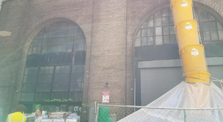 Three workers were hurt in a fire Tuesday morning at an electrical substation in the Loop.