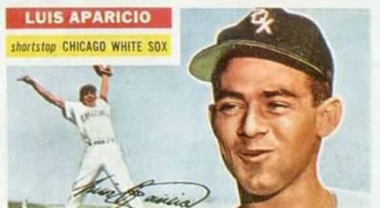 Luis Aparicio Topps baseball card Luis Aparicio Topps baseball card