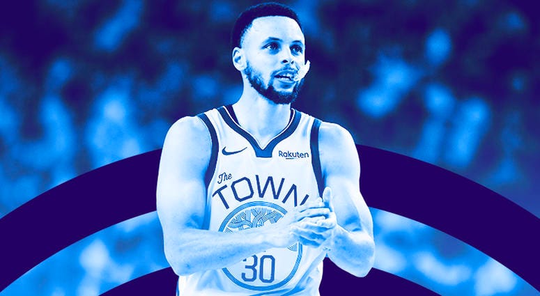 Stephen Curry Stephen Curry has been inconsistent in the Golden State Warriors' 2019 playoff series against the Houston Rockets.