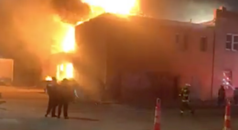Firefighters respond to a blaze in Bellwood on Dec. 8, 2019. Firefighters respond to a blaze in Bellwood on Dec. 8, 2019.