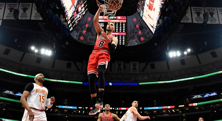 Zach LaVine V Hawks