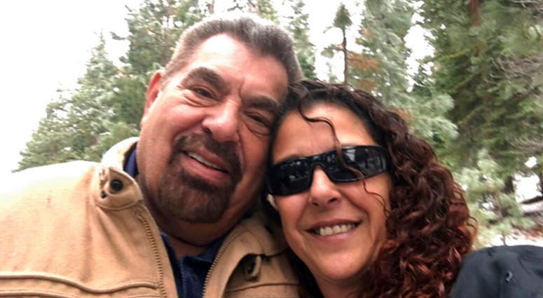 FILE - This Dec. 24, 2018, selfie by Julia Ackley shows herself and her father, Antonio Pastini, at Lake Tahoe near Carson City, Nev. Pastini, who had also gone by Jordan Isaacson and was known for years as Ike, was killed while piloting a small plane. FILE - This Dec. 24, 2018, selfie by Julia Ackley shows herself and her father, Antonio Pastini, at Lake Tahoe near Carson City, Nev. Pastini, who had also gone by Jordan Isaacson and was known for years as Ike, was killed while piloting a small plane.