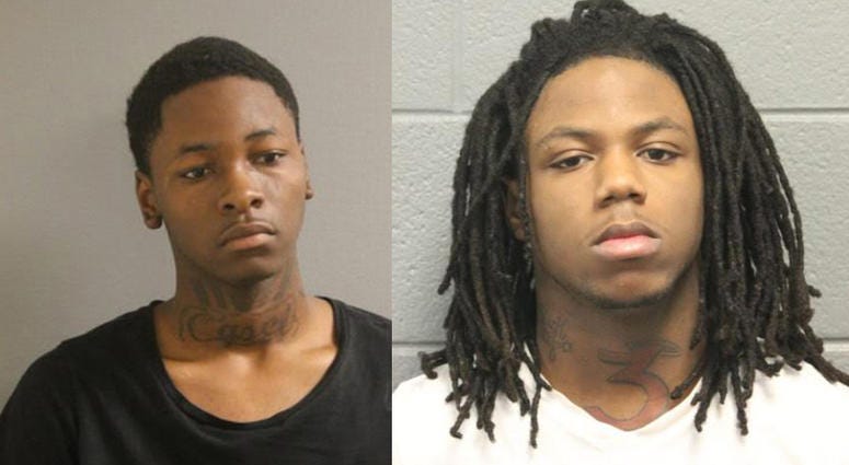 Jason Dortch (left) and Davontae Jones Jason Dortch (left) and Davontae Jones