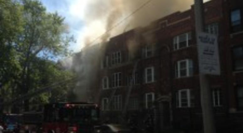 A 4-year-old was critically injured in a fire Sunday in the 1400 block of East 67th Place. | Chicago Fire Media Affairs